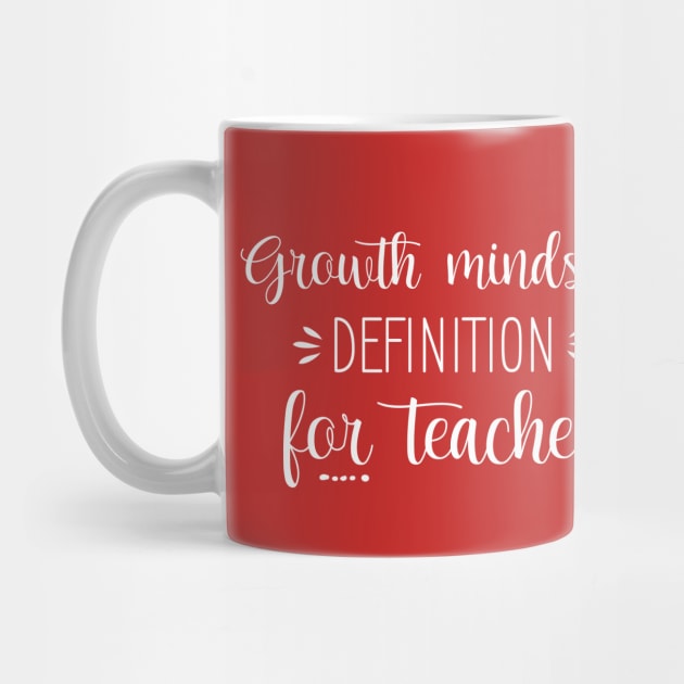 Growth Mindset Definition For Teacher by printalpha-art